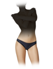 Striped briefs