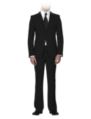 EMPORIO ARMANI - Polyester Two-Button Peak Lapel Suit