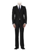 EMPORIO ARMANI - High Two-Button Notch Lapel Suit