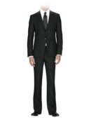 EMPORIO ARMANI - Stretch Wool Jude Two-Button Notch Lapel Suit