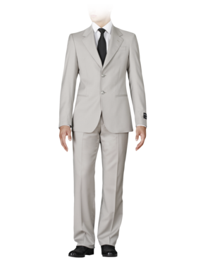 Tailored wool suit
