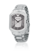 EMPORIO ARMANI - Logo Watch with Stainless Bracelet