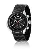 EMPORIO ARMANI - Chronograph with Plated Stainless Bracelet
