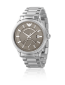 EMPORIO ARMANI - Stainless Bracelet Watch with Gunmetal Dial