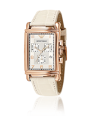 EMPORIO ARMANI - Rose Gold Stamped Croc Watch