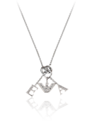 EMPORIO ARMANI - Crystal Charm Necklace