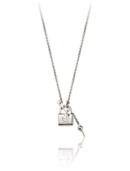 EMPORIO ARMANI - Lock and Key Necklace
