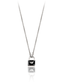 EMPORIO ARMANI - Eaglo Logo Padlock Necklace