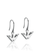 EMPORIO ARMANI - Rivet Eagle Logo Earrings
